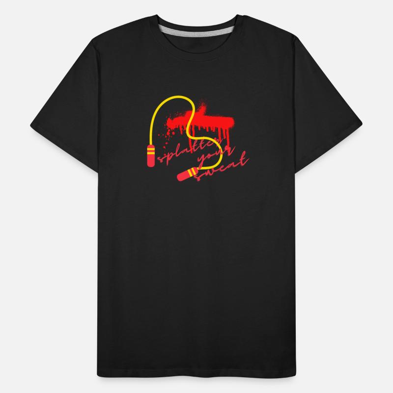 Funny lovely vintage design splatter your sweat