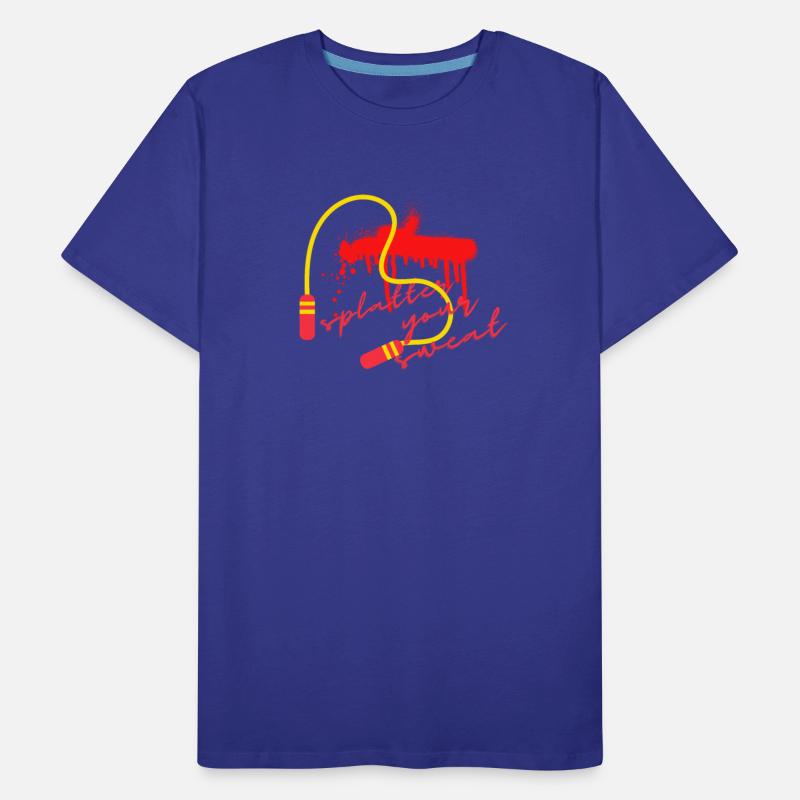 Funny lovely vintage design splatter your sweat