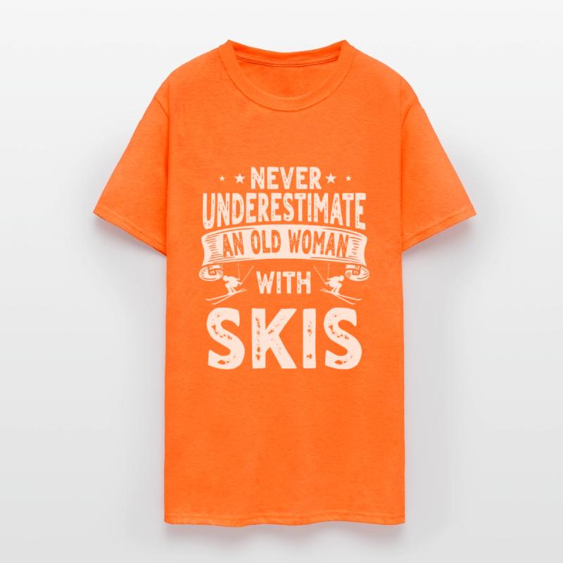 Funny Skiing Quote For Women And Grandma