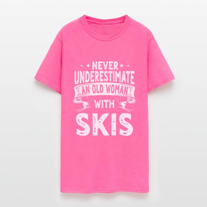 Funny Skiing Quote For Women And Grandma