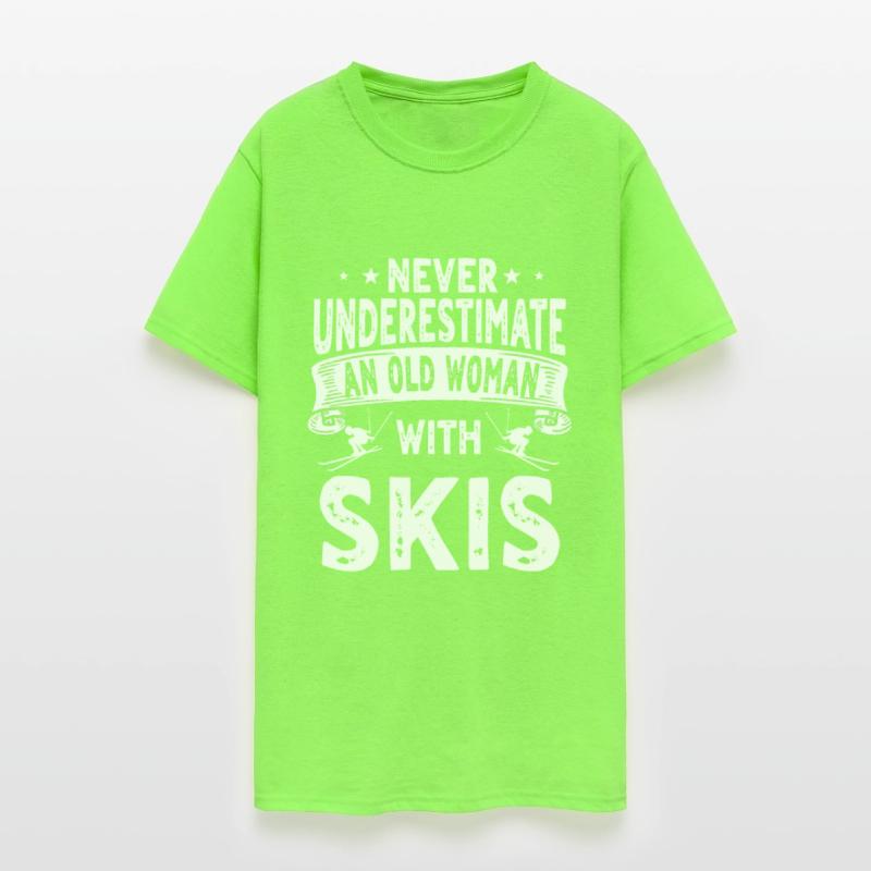 Funny Skiing Quote For Women And Grandma