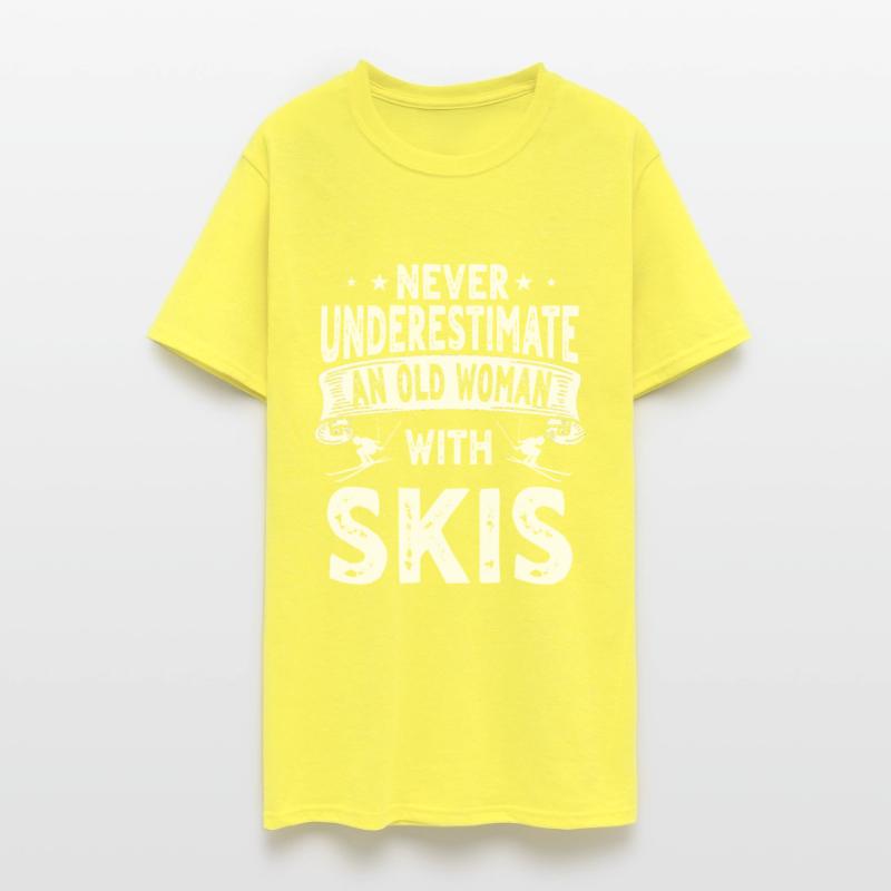 Funny Skiing Quote For Women And Grandma