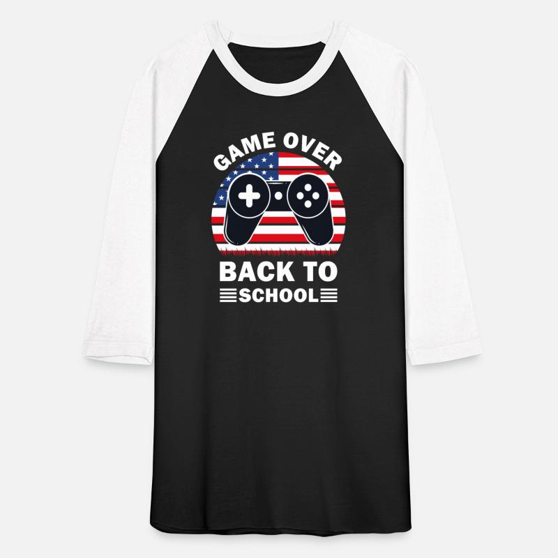 Game Over Back To School Funny Video Gamer Gaming