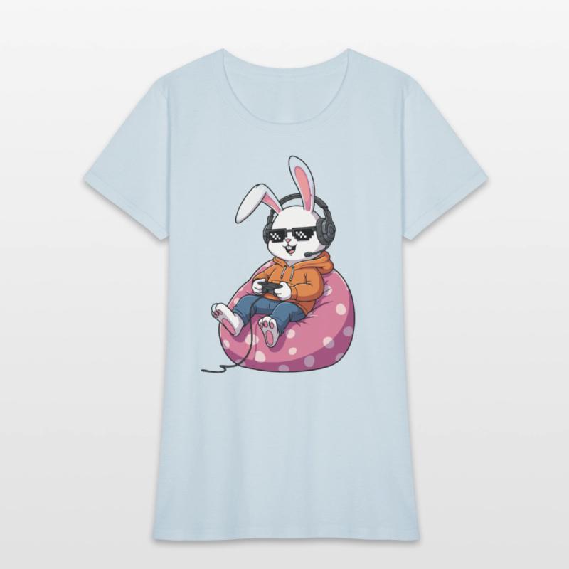 Gamer Bunny Pixel Art