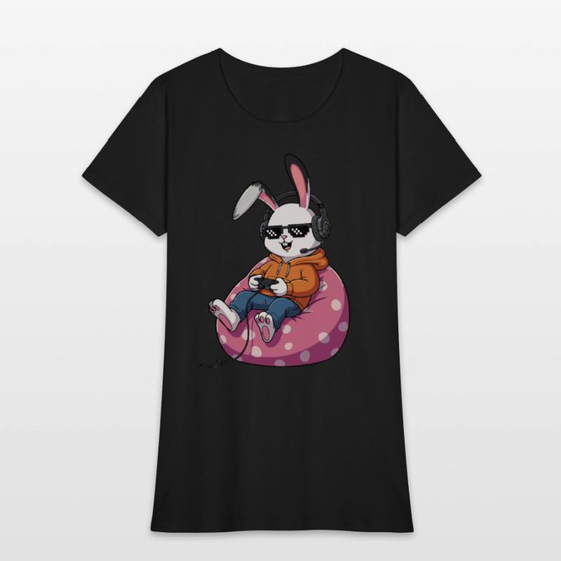 Gamer Bunny Pixel Art