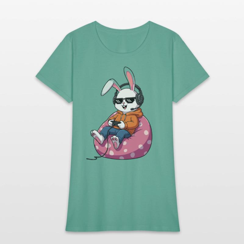 Gamer Bunny Pixel Art