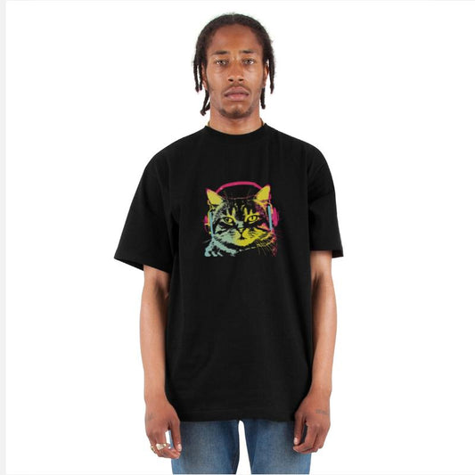 Gamer Cat Music Lover