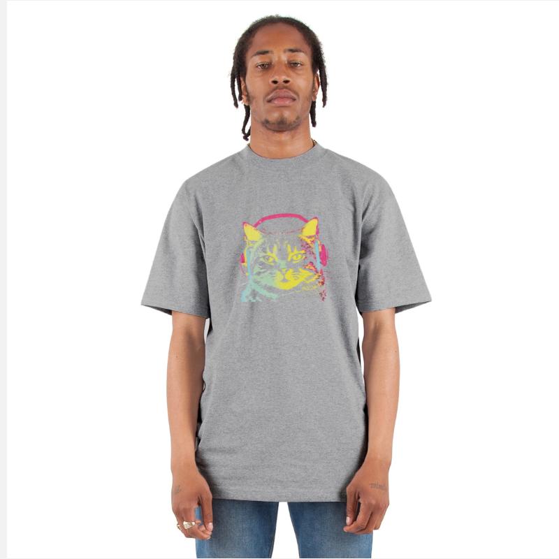 Gamer Cat Music Lover