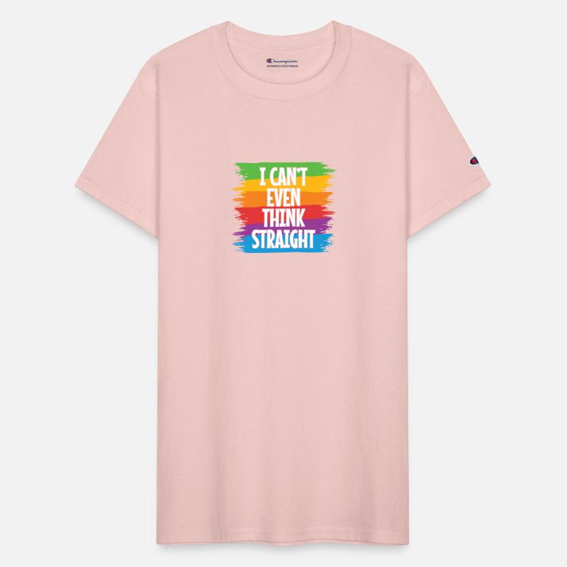 Gay Pride Lesbian LGBT I cant even think straight