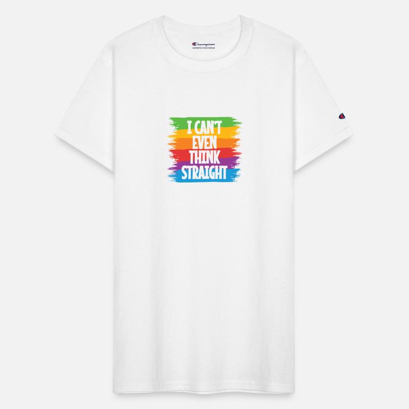 Gay Pride Lesbian LGBT I cant even think straight