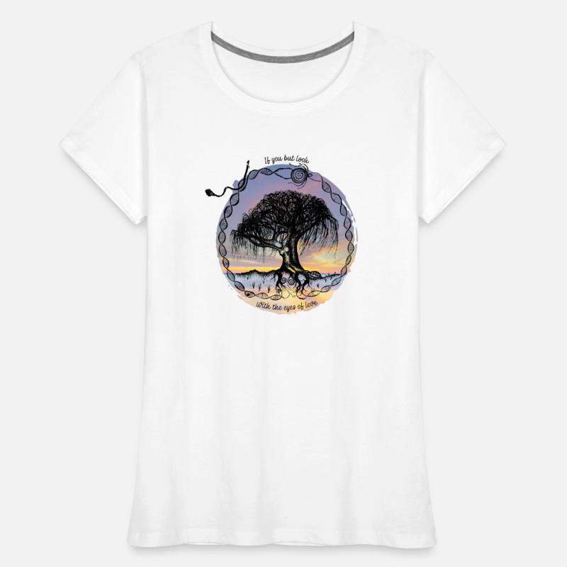 Goddess Tree If You But Look on Sunset