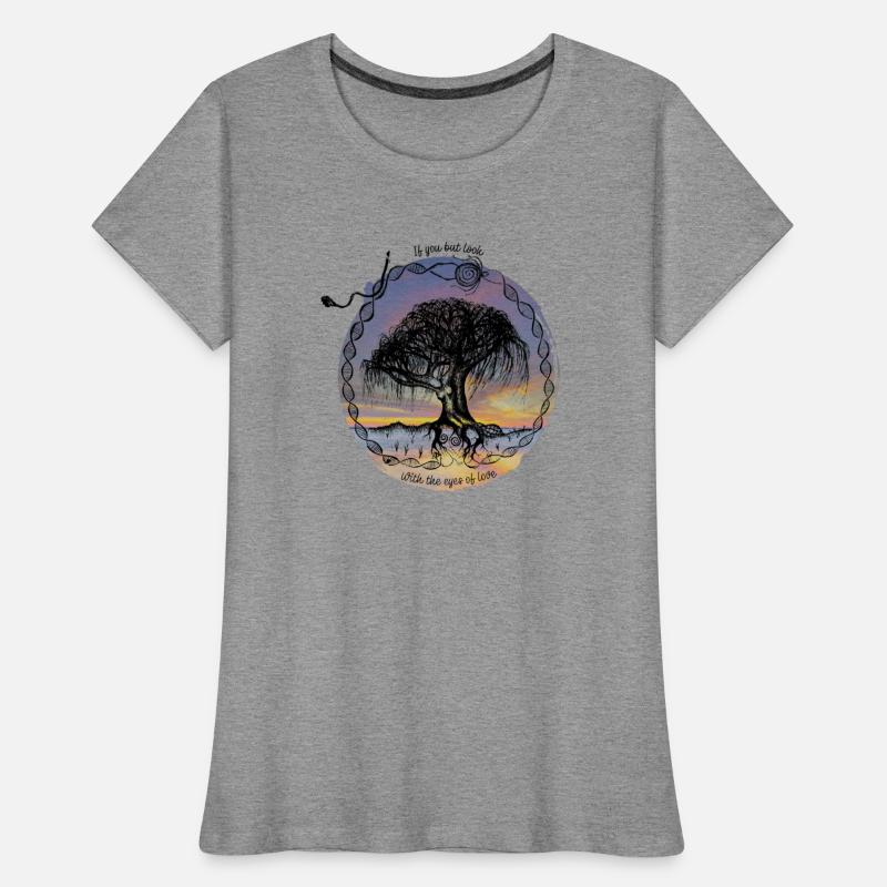 Goddess Tree If You But Look on Sunset