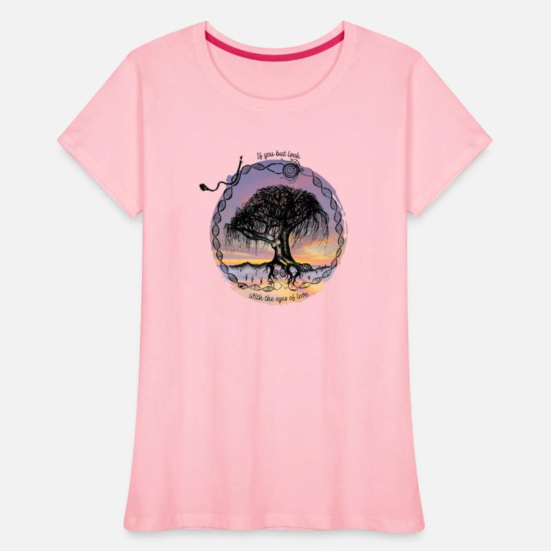 Goddess Tree If You But Look on Sunset