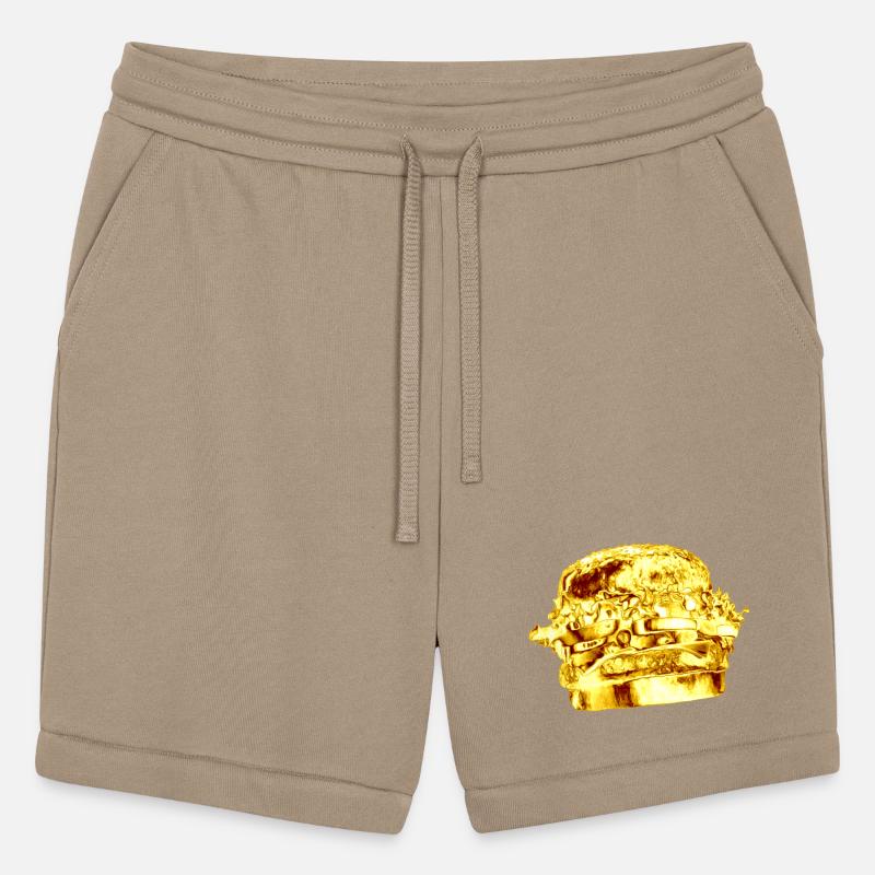 Golden Burger Sculpture Pattern