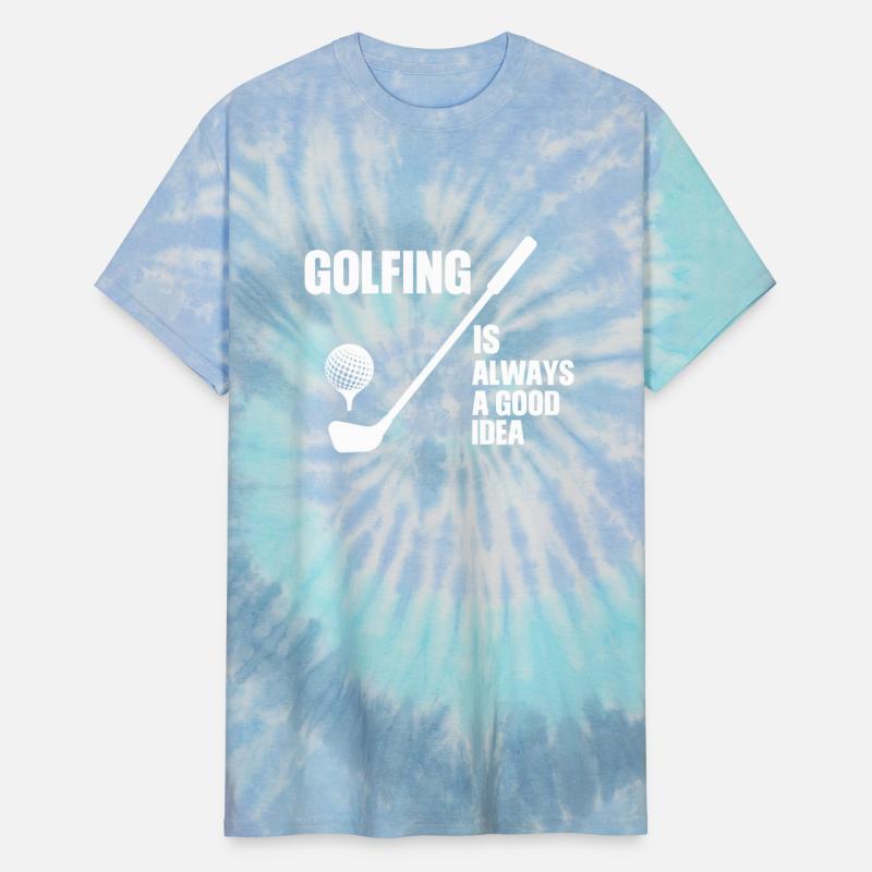 Golfing is always a good idea t shirt