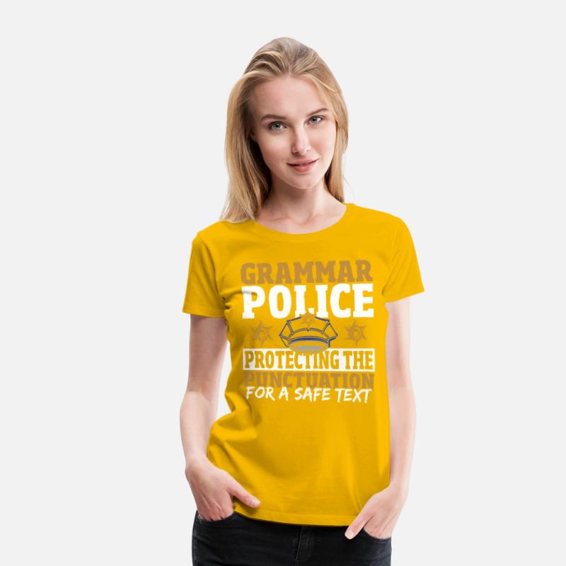 Grammar Police Protecting The Punctuation For A