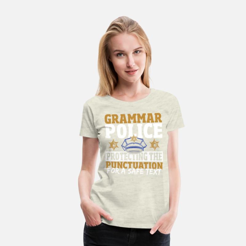 Grammar Police Protecting The Punctuation For A