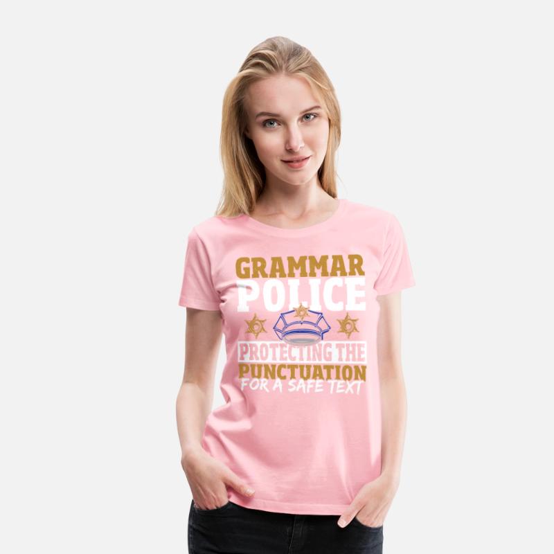 Grammar Police Protecting The Punctuation For A