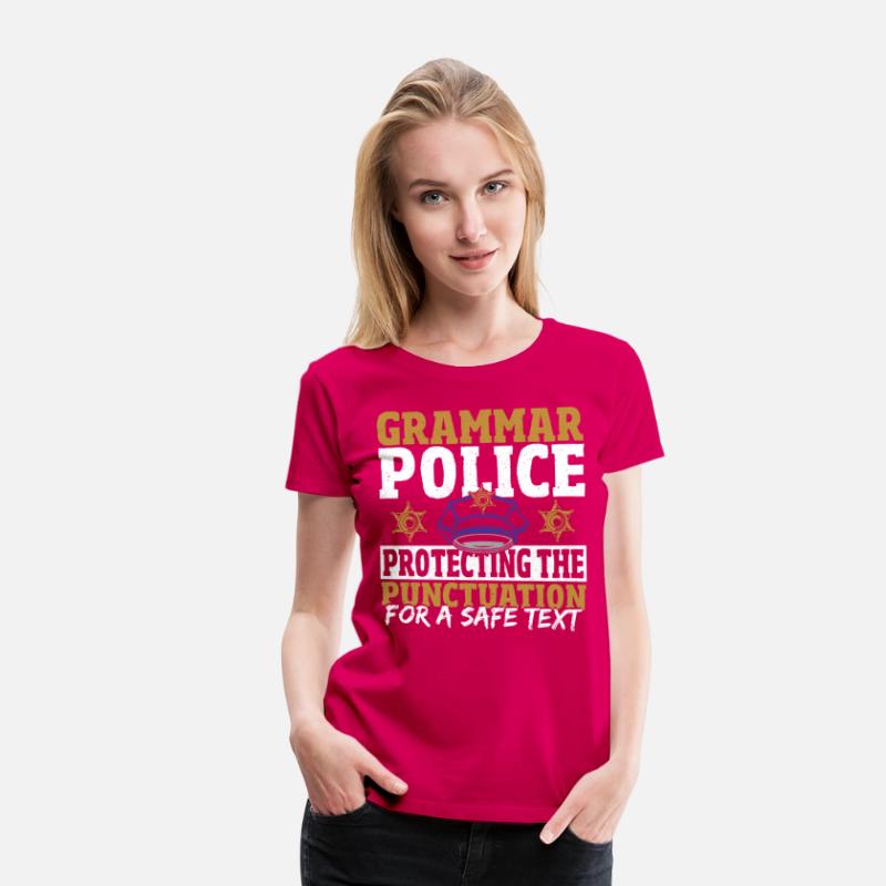 Grammar Police Protecting The Punctuation For A