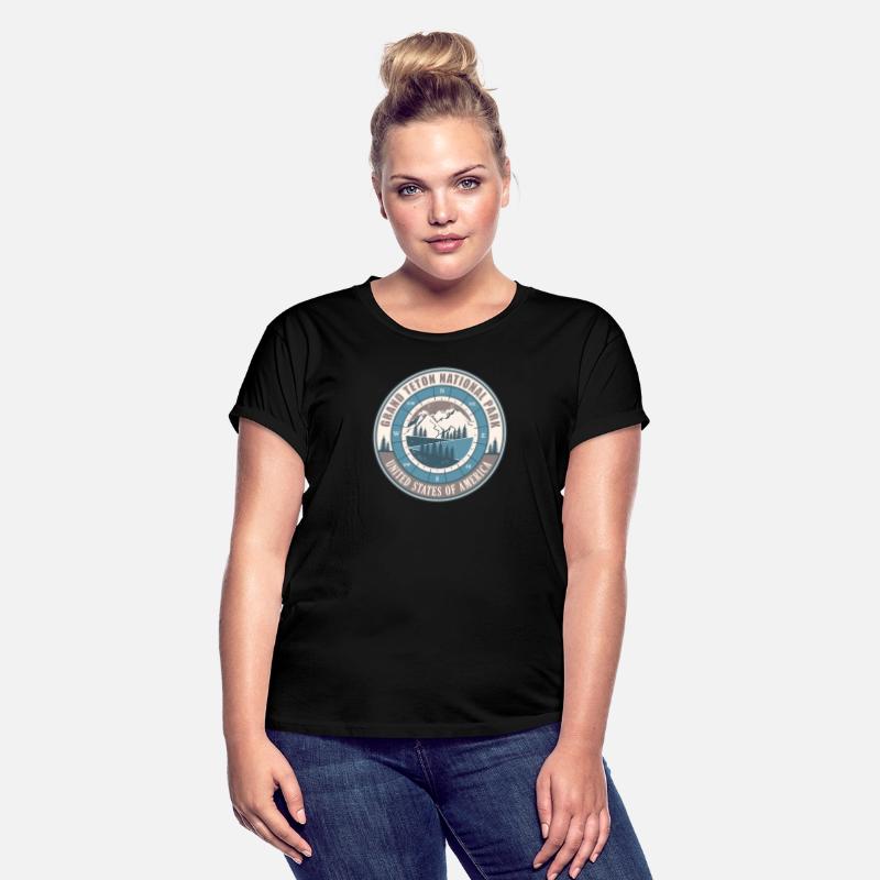 Grand Teton National Park US Vintage Hiking