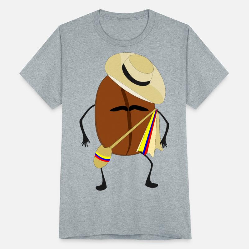 grano de cafe colombiano