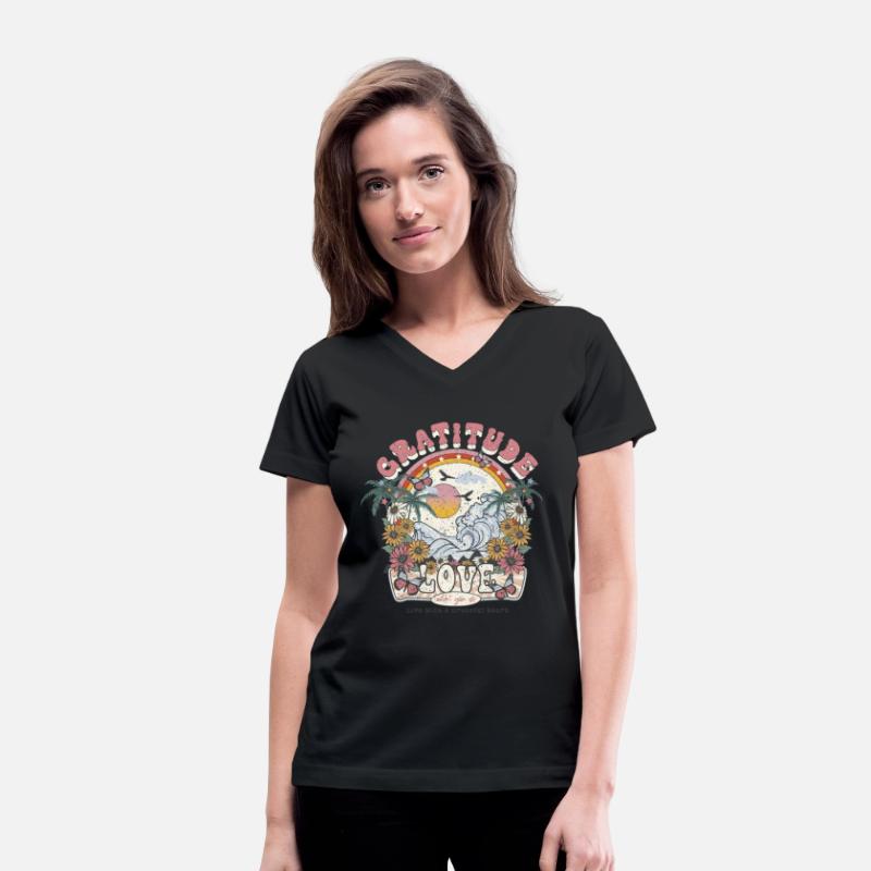 Gratitude Love Life With Grateful Heart, Hippie