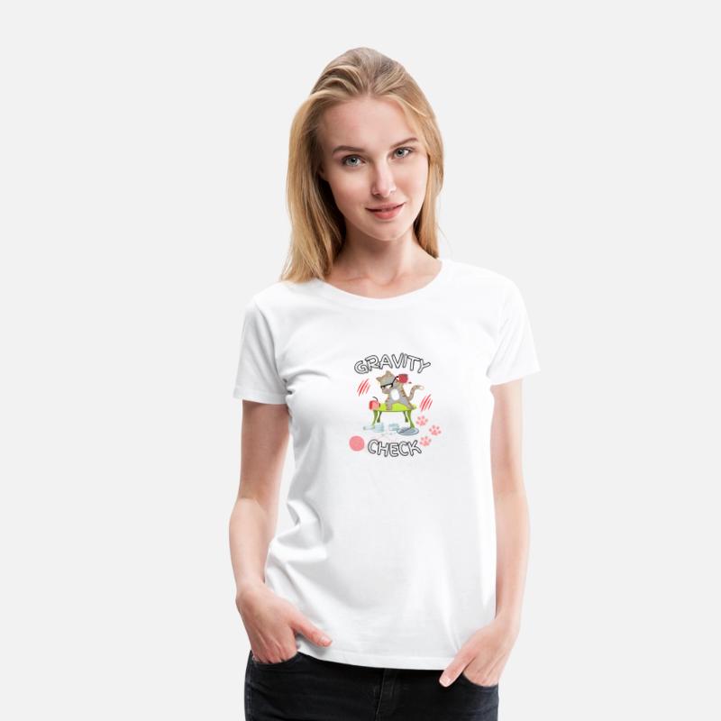 Gravity Check T-shirt funny cat shirt relatable