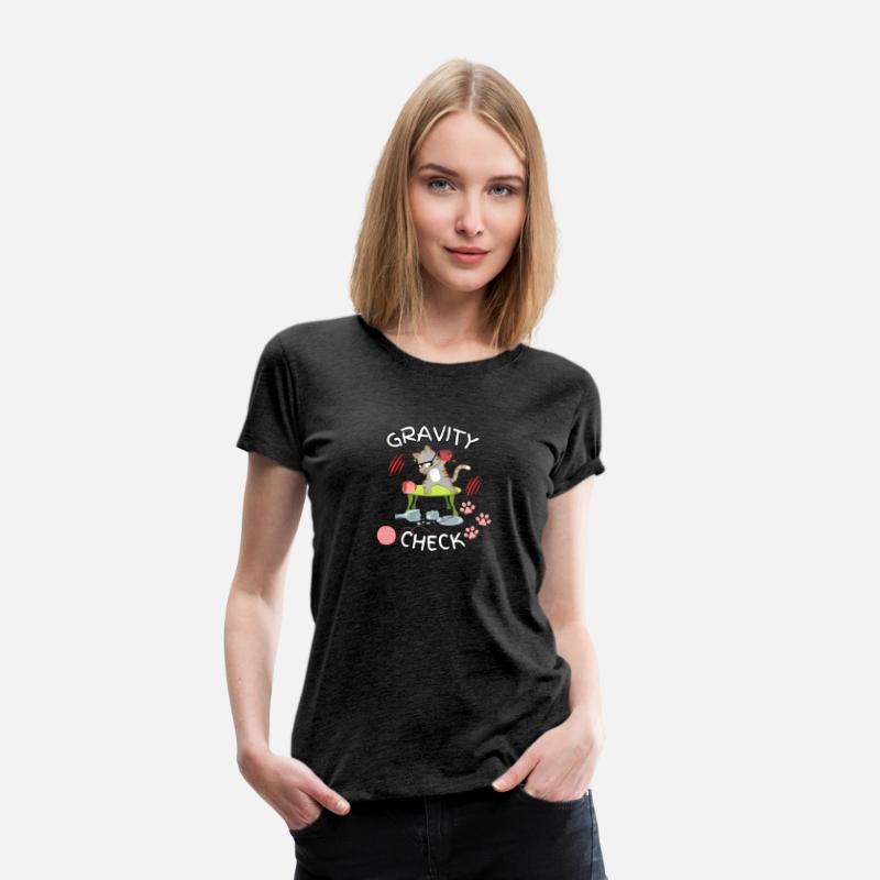Gravity Check T-shirt funny cat shirt relatable