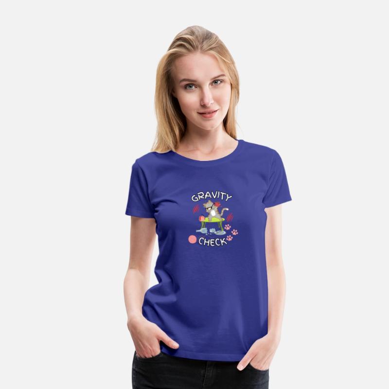 Gravity Check T-shirt funny cat shirt relatable