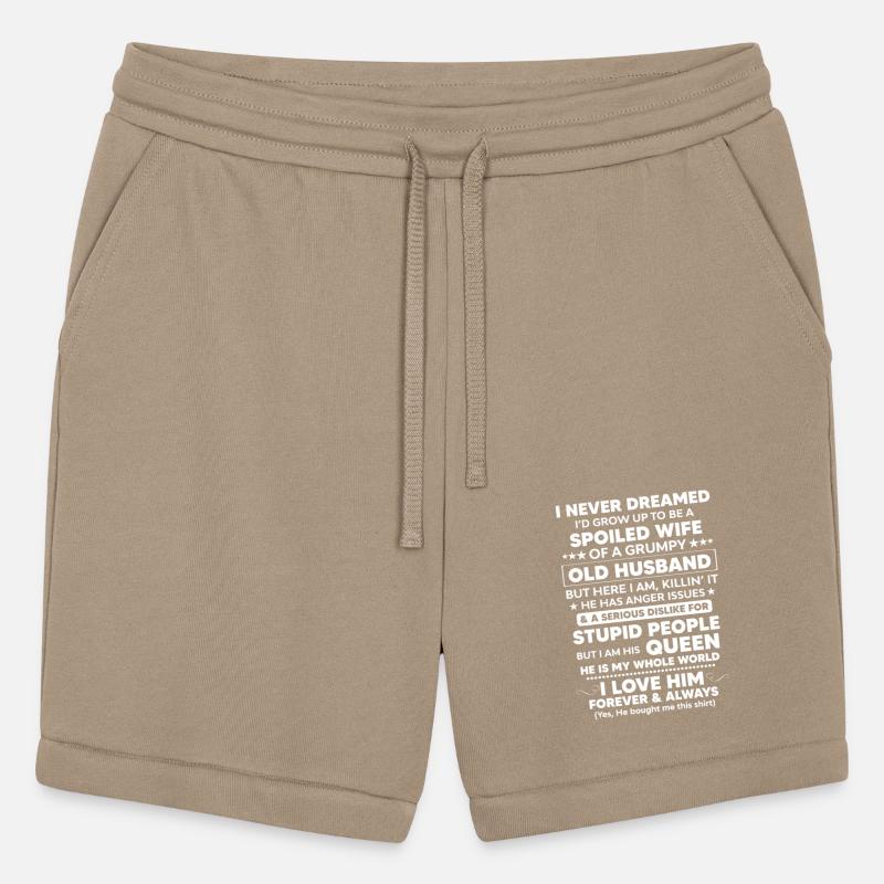 Grumpy Old Husband Spoiled Wife