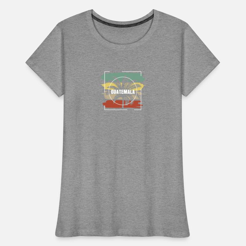 Guatemala Artistic Palm Tree Retro