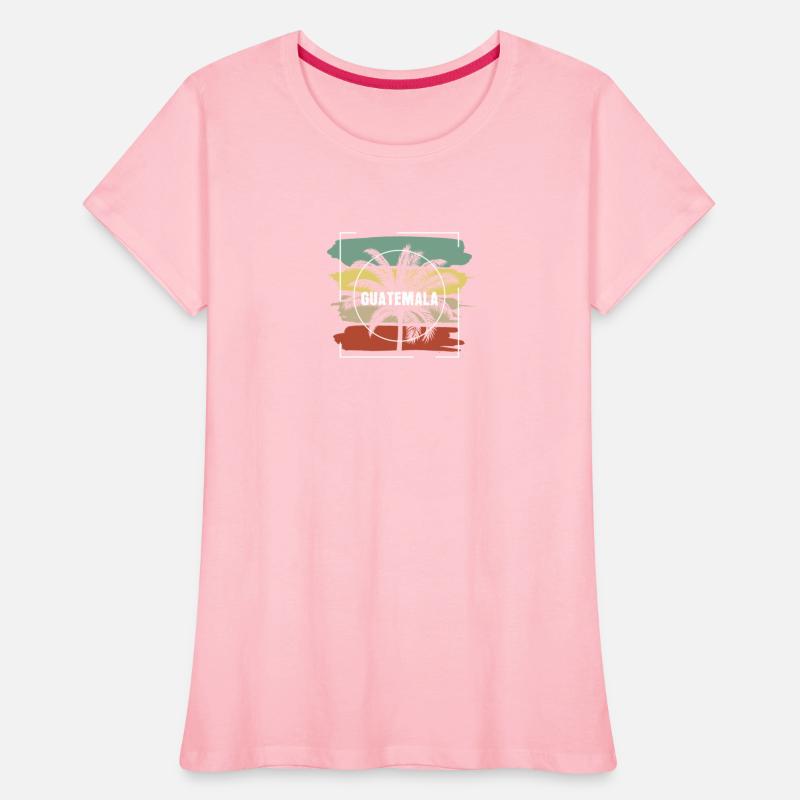 Guatemala Artistic Palm Tree Retro