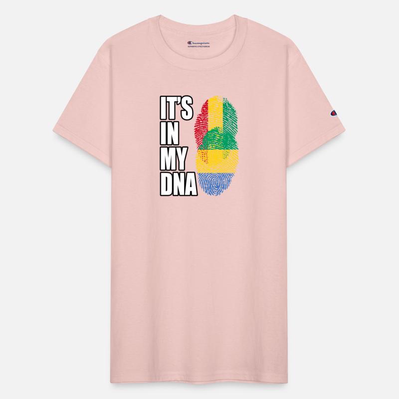 Guinean And Gabonese Mix Heritage DNA Flag