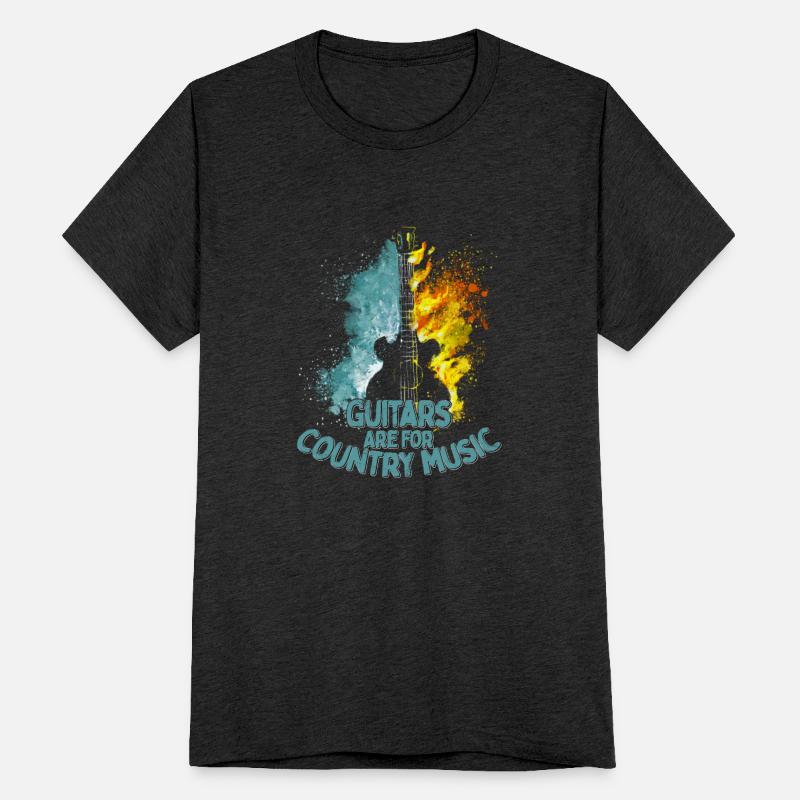 Guitars Are For Country Music Cowboy Western