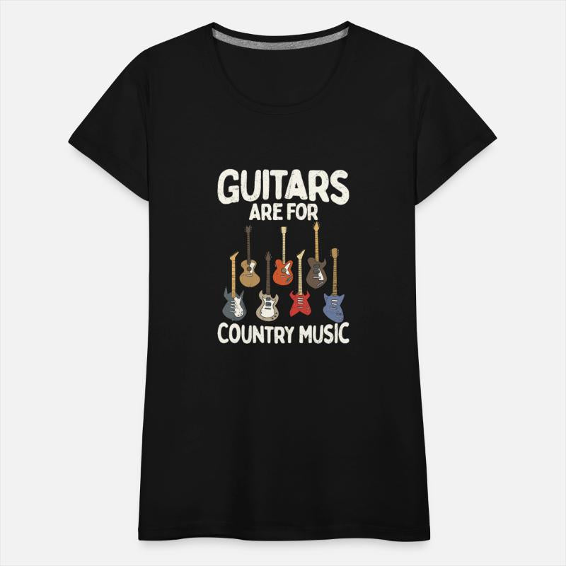 Guitars Are For Country Music Western Cowboy