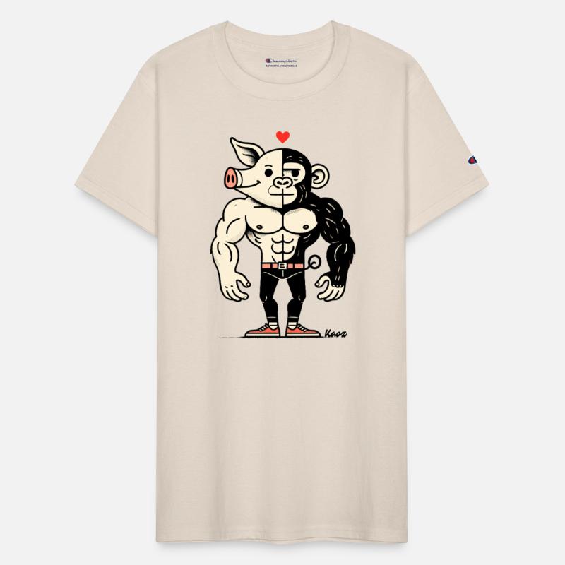 Half Pig, Half Ape – Full Muscle Love