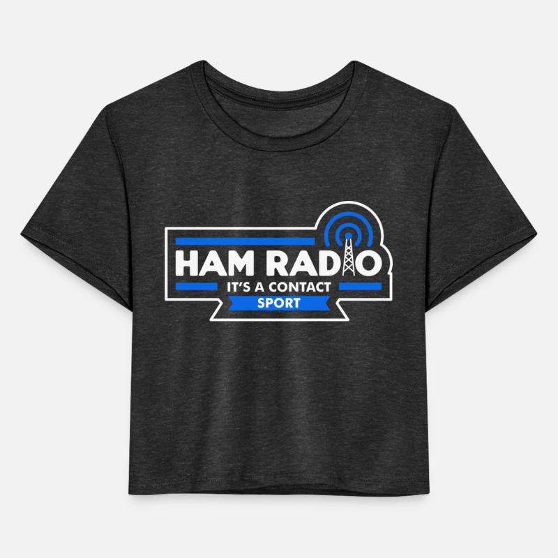 Ham Radio - It's a contact sport (dark)