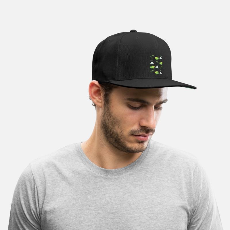 Happy Frogs Relaxing in a Pond of Water Lilies