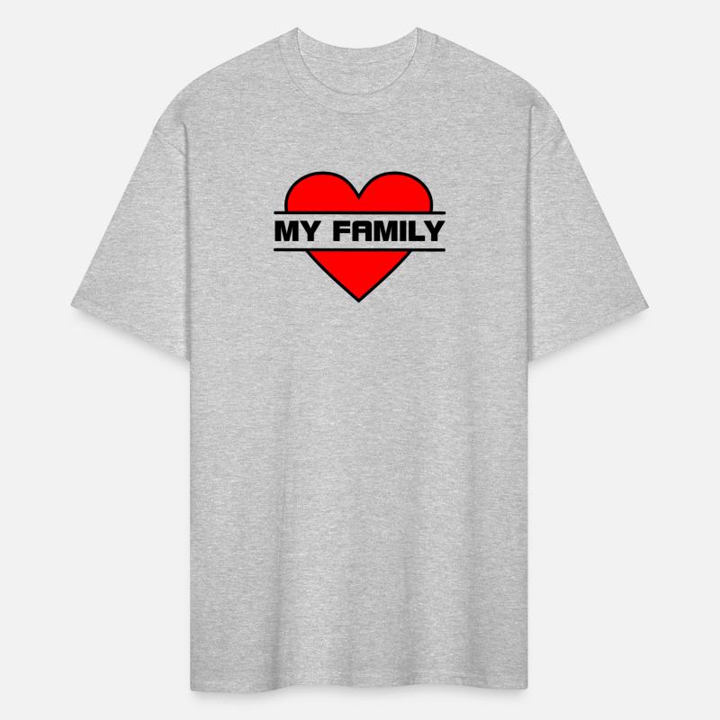 Heart I love my family