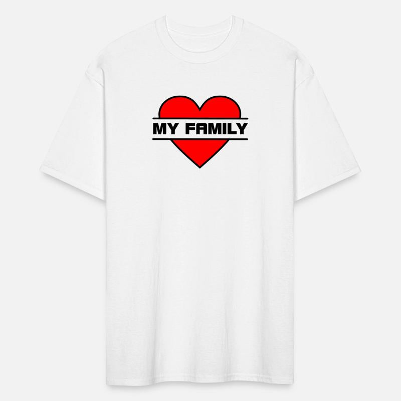 Heart I love my family