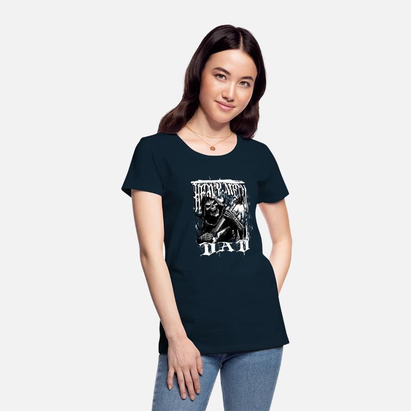 Heavy Metal Dad Fatherhood Anthem Tee