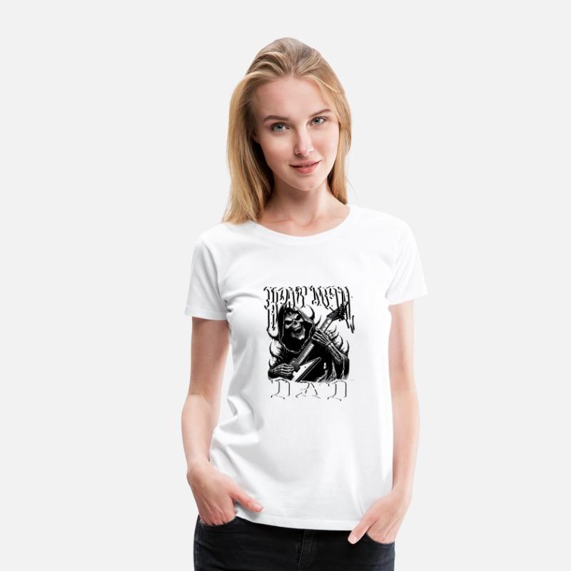 Heavy Metal Dad Fatherhood Anthem Tee