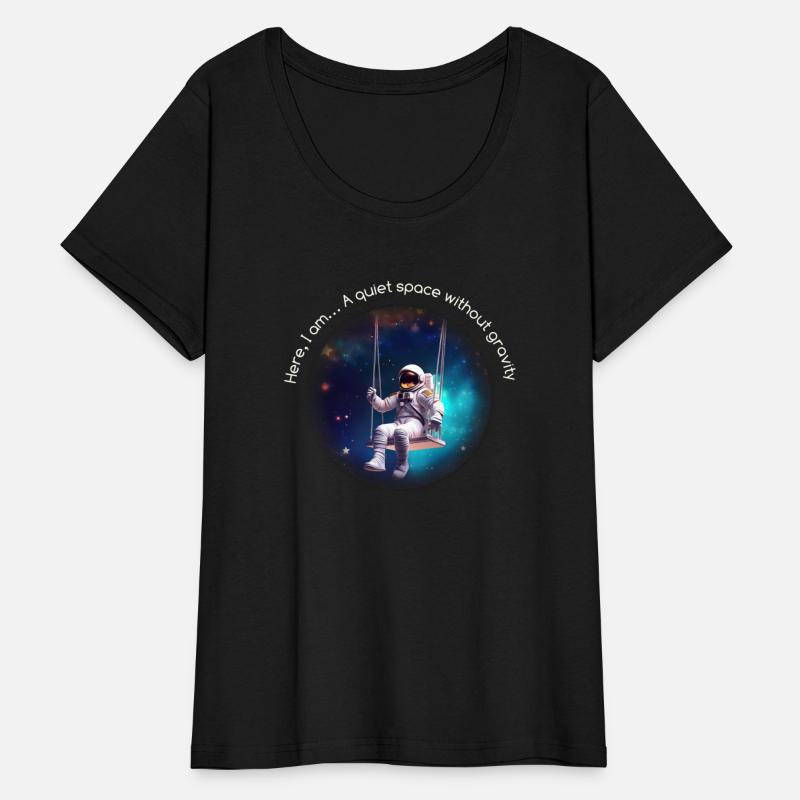 Here, I am a quiet space without gravity