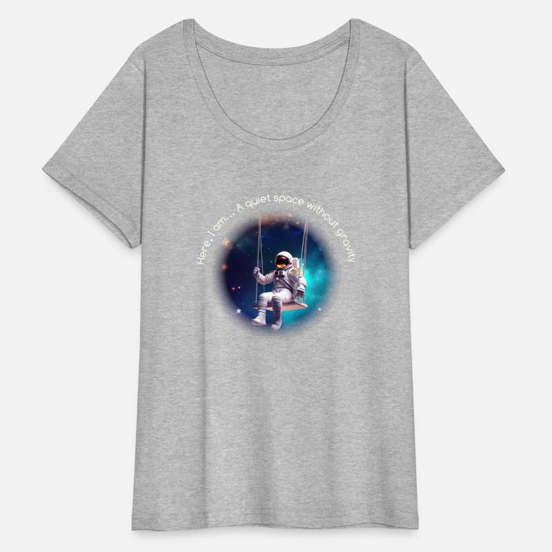 Here, I am a quiet space without gravity