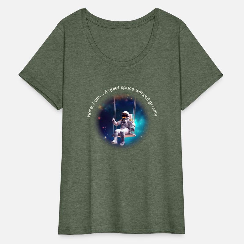 Here, I am a quiet space without gravity