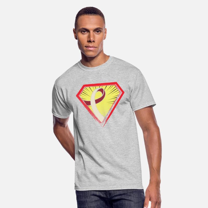 Hero- Head Neck Cancer Awareness Ribbon Shirt