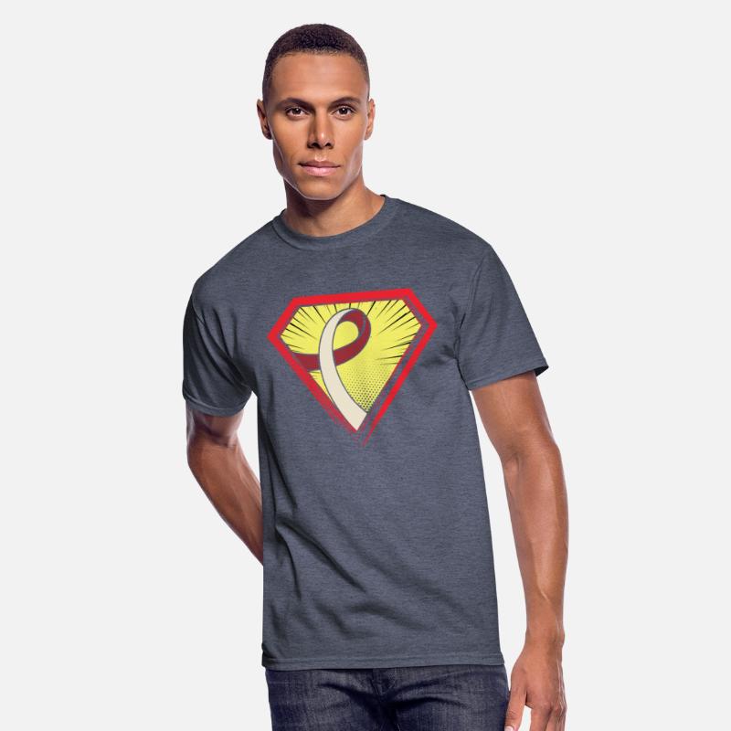 Hero- Head Neck Cancer Awareness Ribbon Shirt