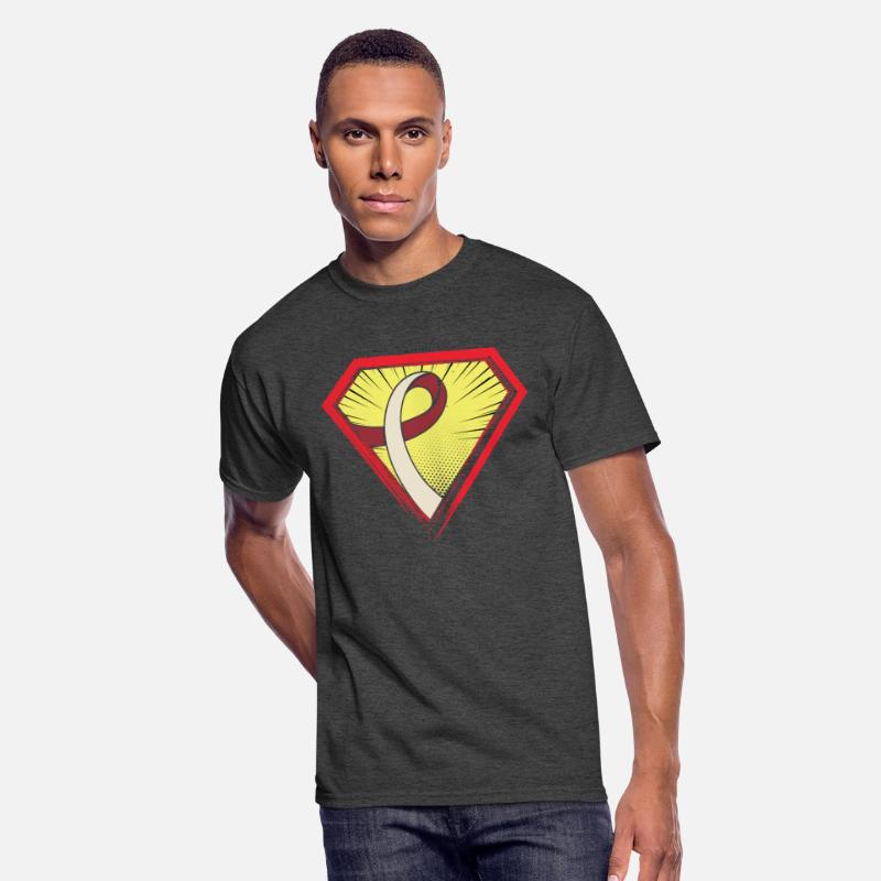 Hero- Head Neck Cancer Awareness Ribbon Shirt