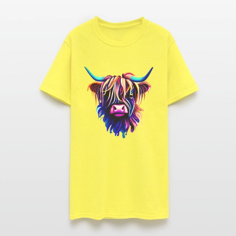 Highland cattle Illustration