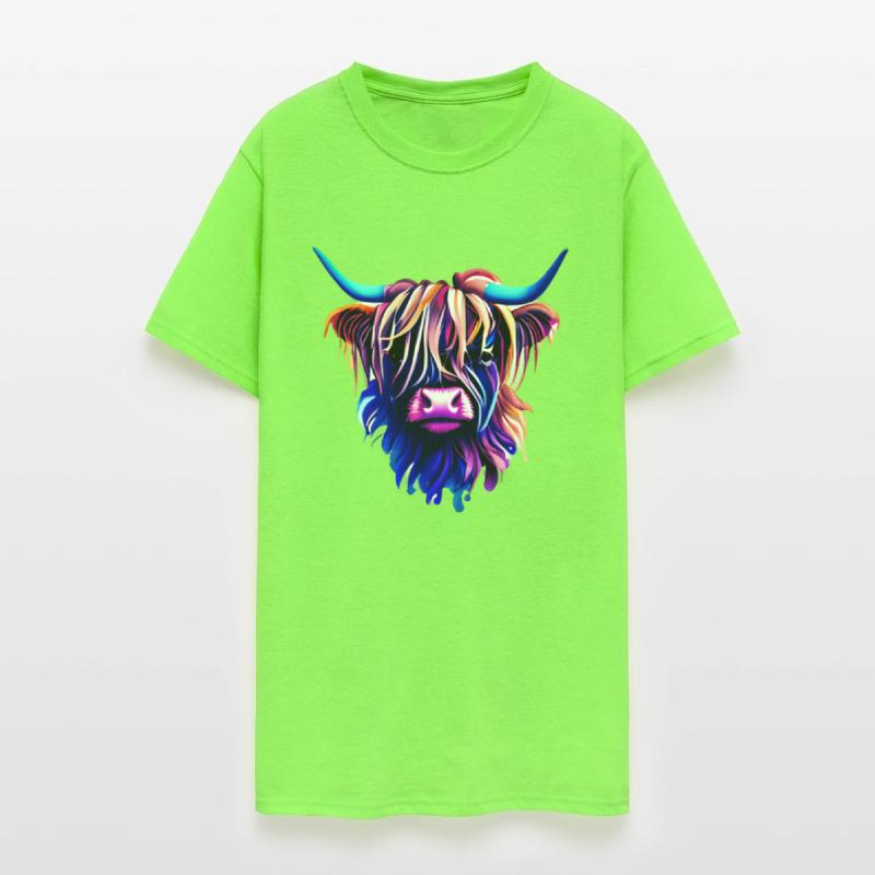 Highland cattle Illustration